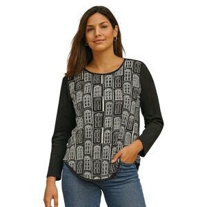 Style & Co. Women's Long Sleeve T Shirt XLP‎